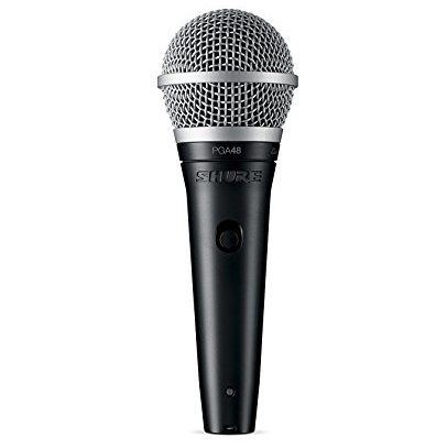 Shure PGA48-QTR Cardioid Dynamic Vocal Microphone with 15' XLR-QTR Cable, Only $34.00, free shipping