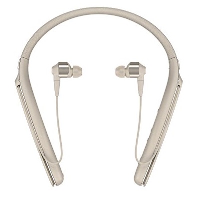 Sony Premium Noise Cancelling Wireless Behind-Neck In Ear Headphones - Gold (WI1000X/N), Only $198.00, free shipping