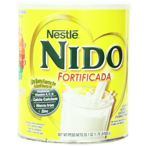 Nestle Nido Instant Dry Whole Milk Powder, Fortificada, 1.76 Pound Can, Only $9.99