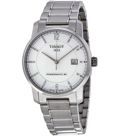 TISSOT T-Classic Automatic Silver Dial Titanium Men's Watch Item No. T087.407.44.037.00, only $299.99 after using coupon code, free shipping