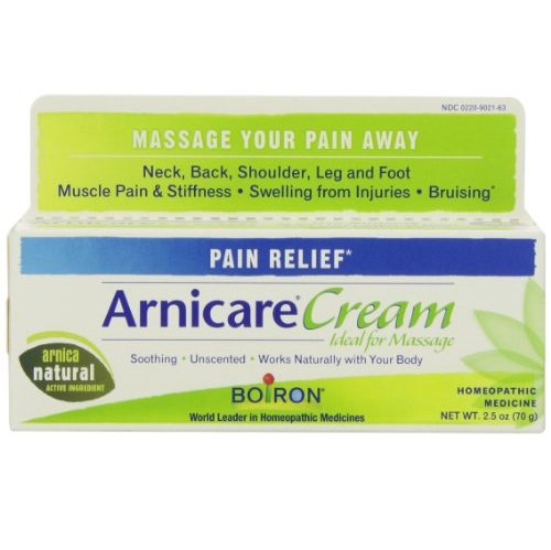 Boiron Arnica Cream for Pain Relief, 2.5 Ounces. Topical Analgesic for Neck Pain, Back Pain, Shoulder Pain, Leg and Foot Pain, Muscle Pain, , Only $6.55, free shipping after  using SS