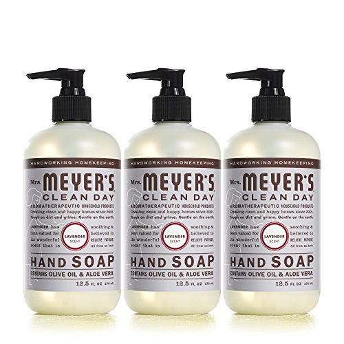 Mrs. Meyer’s Liquid Hand Soap, Lavender, 12.5 fl oz (3 ct), Only $8.79