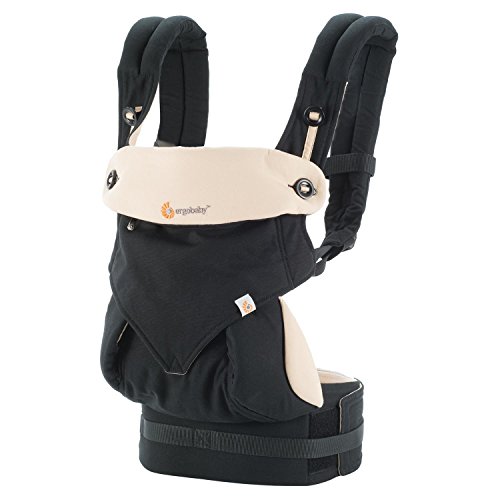 Ergobaby 360 All Carry Positions Award-Winning Ergonomic Baby Carrier, Black/Camel, Only $93.32, free shipping