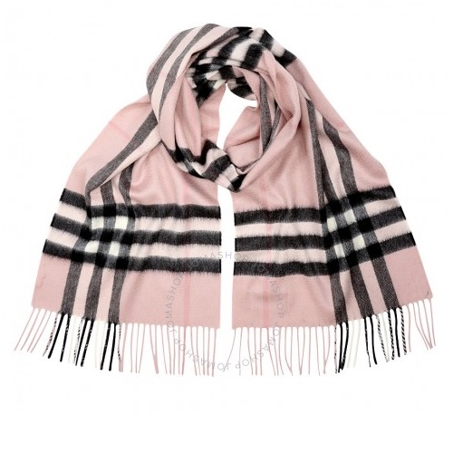 Jomashop：情人节礼物！苏格兰制造！ Burberry巴宝莉 英伦风羊绒围巾，原价$435.00，现使用折扣码后最低仅售$299.00，免运费。多种颜色同价！