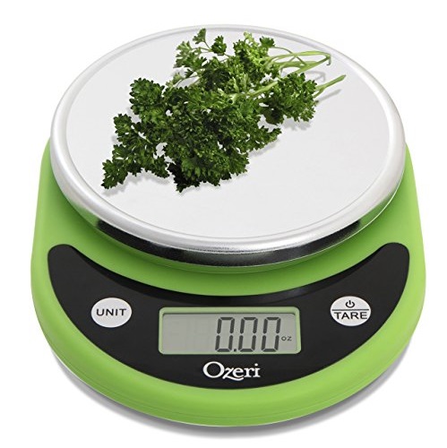Ozeri ZK14-L Pronto Digital Multifunction Kitchen and Food Scale, Lime Green, Only $7.49