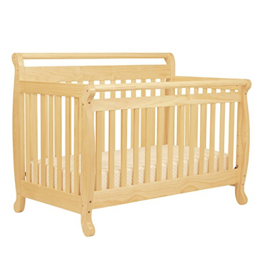 DaVinci Emily 4-in-1 Convertible Crib in Natural Finish only $129.99