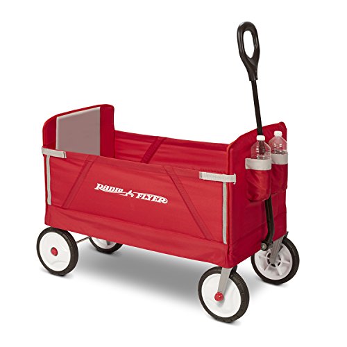 Radio Flyer 3-in-1 EZ Folding Wagon for kids and cargo, Only $52.99, free shipping