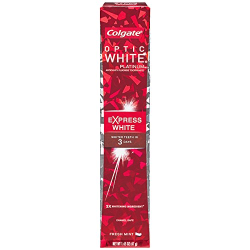 史低價！ Colgate高露潔 Optic White 快速美白牙膏，1.45 oz/支，共6支，原價$16.74，現點擊coupon后僅售 $6.75，免運費！