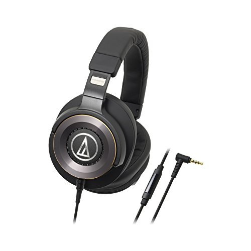 Audio-Technica ATH-WS1100iS Solid Bass Over-Ear Headphones with In-line Microphone & Control, Only $127.99, free shipping