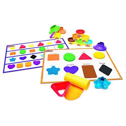 寓教于乐！Play-Doh 形状和字母及语言学习彩泥玩乐套装，原价$12.99，现仅售$3.99