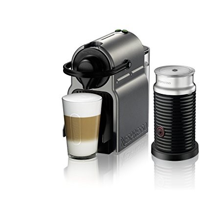 Nespresso Inissia Espresso Machine by Breville with Aeroccino, Titan $99.99
