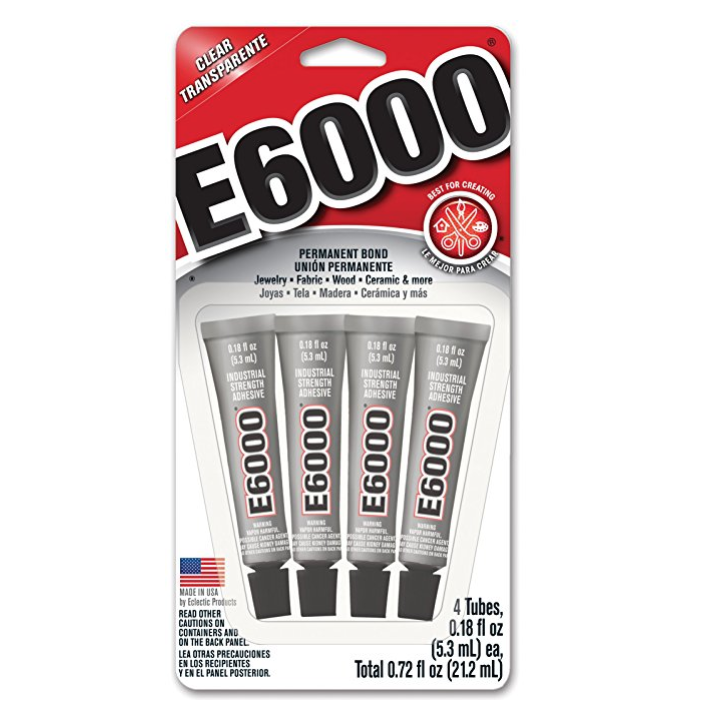 E6000 5510310 Craft Adhesive Mini (4 Pack) only $3.27