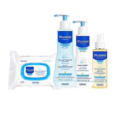 Mustela Baby Bonding Essentials Bundle, Baby Skin Care Gift Set, 4 Items, Only $27.29, free shipping