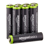 AmazonBasics 8节装AAA号低自放电充电电池，原价$15.99，点击Coupon后仅售$9.78，免运费