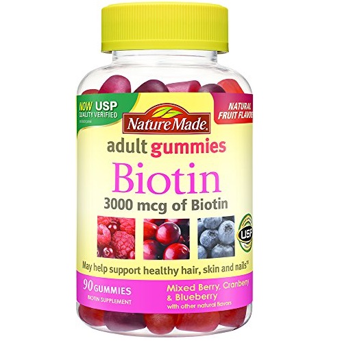 Nature Made Biotin (B7) 3000 mcg. Adult Gummies 90 Ct, Only $6.92after clipping coupon