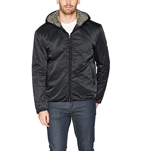 Calvin Klein Jeans Men's Full Zip Sherpa Hoodie Jacket, Only  $32.29, free shipping