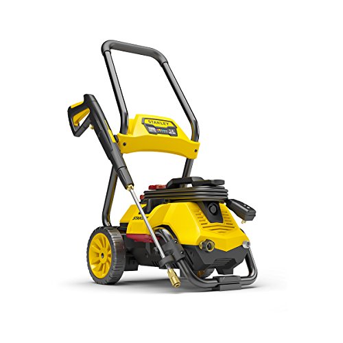 Stanley SLP2050 2050 psi 2-in-1 Electric Pressure Washer Mobile Cart Or Detach Portable Use With Detergent Tank, Yellow, Medium, Only $149.00, free shipping