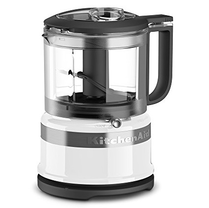 KitchenAid KFC3516WH 3.5 Cup Mini Food Processor, White, Only $29.00, free shipping