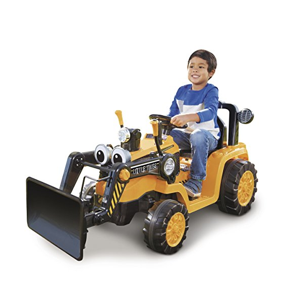 Little Tikes 大型電動挖土機玩具 超酷，現僅售$167.67，免運費！