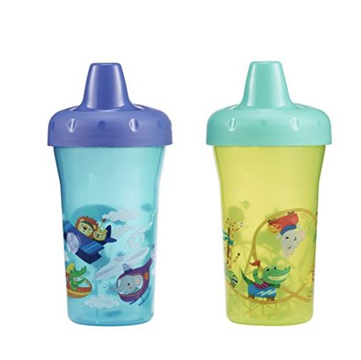 The First Years Simple Sippy Cup - 9oz, 2 pack, Blue and Green only $4.98