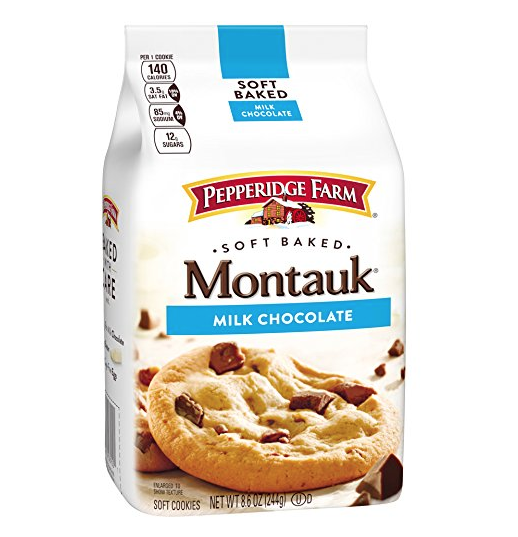 Pepperidge Farm, Soft Baked Cookies, Montauk Milk Chocolate, 8.6 Oz  only $2