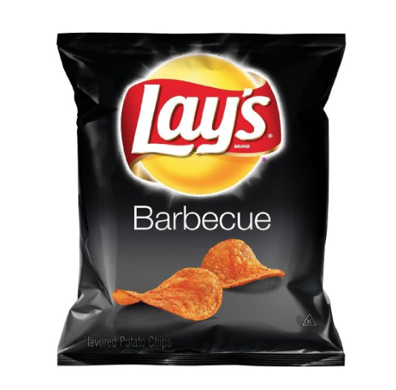 Lay's Barbecue Flavored Potato Chips, 1.5 Ounce (Pack of 64)  only $28.11