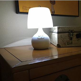 Light It! By Fulcrum LED Wireless Motion Sensor Table Lamp, White $16.94