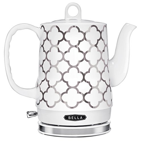 BELLA 1.2L Electric Ceramic Tea Kettle with detachable base and boil dry protection, Only $34.99, free shipping