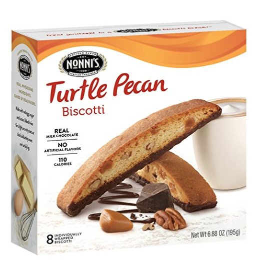 Nonni's Biscotti, Turtle Pecan, 8 Count, 6.88 Ounce only $2.83