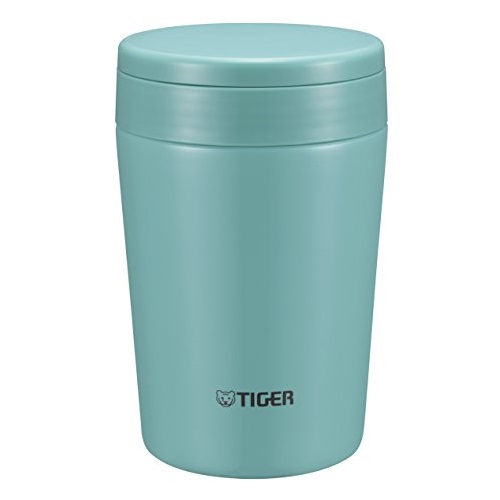 Tiger MCL-A038 AM Vacuum Insulated Thermal Soup Cup, Stainless Steel, Wide Mouth, 12 oz/0.38L, Mint Blue, Only $20.31