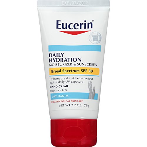 Eucerin Daily Hydration Broad Spectrum SPF 30 Hand Cream, 2.7 Ounce, Only $2.85, free shipping after using SS