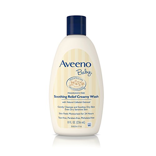 Aveeno Baby Soothing Relief 24 Hour Moisture Creamy Wash, 8 Fl. Oz., Only $3.84 after clipping coupon