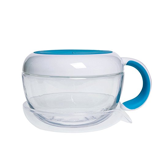 OXO Tot Flippy Snack Cup with Travel Lid - Aqua, only $3.99