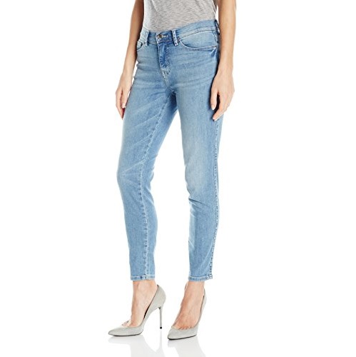 LEE Women's Modern Series Midrise Fit Anna Skinny Ankle Jean, 10 Long, Only $16.00