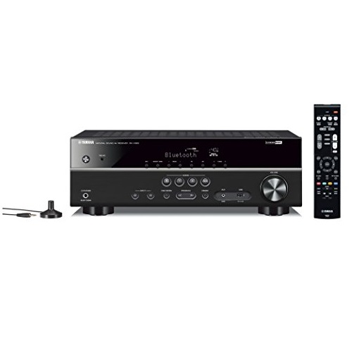 Yamaha RX-V383BL 5.1-Channel 4K Ultra HD AV Receiver with Bluetooth, Only $219.99, free shipping