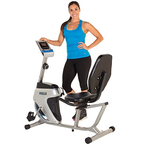 Progear 555LXT Magnetic Tension Recumbent Bike with Workout Goal Setting Computer, Only $79.99, free shipping