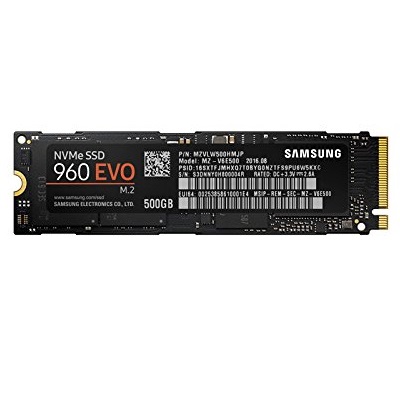 Samsung 960 EVO Series - 500GB NVMe - M.2 Internal SSD (MZ-V6E500BW), Only $159.99, free shipping