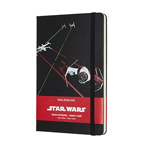 Moleskine Limited Edition Star Wars, Large, Ruled, Ships, Hard Cover (5 X 8.25) only $7.30