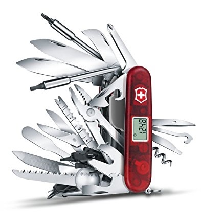 Victorinox 1.6795.XAVT Swiss Army Swisschamp Xavt Pocket Knife, Only $258.19, free shipping