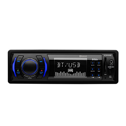 BOSS Audio 616UAB Single Din, Bluetooth, MP3/USB/SD AM/FM Car Stereo, Wireless Remote $26.99，free shipping