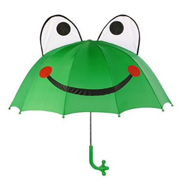 Kidorable 可爱小青蛙雨伞，原价$18.00，现仅售$9.12