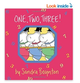 ​One, Two, Three! 桑德拉经典儿童绘本 ，原价$6.95, 现仅售$3.78