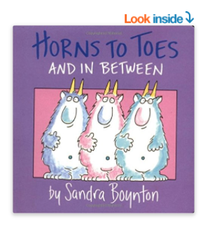 Horns to Toes and in Between 從頭角到腳趾 童書繪本, 現僅售$2.71