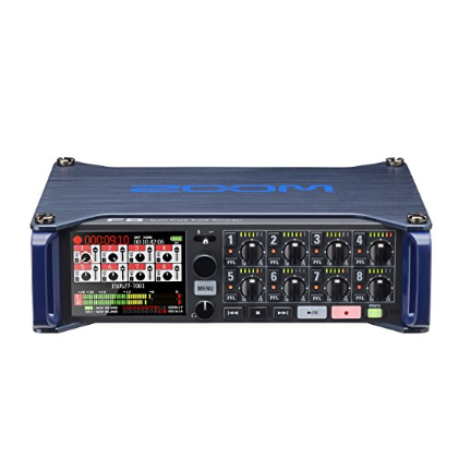 Zoom F8 MultiTrack Field Recorder $699.99，free shipping
