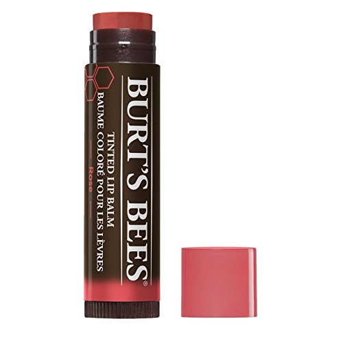 Burt's Bees 100% Natural Tinted Lip Balm, Rose with Shea Butter & Botanical Waxes - 1 Tube, Pack of 2, Only $6.63, free shipping after using SS