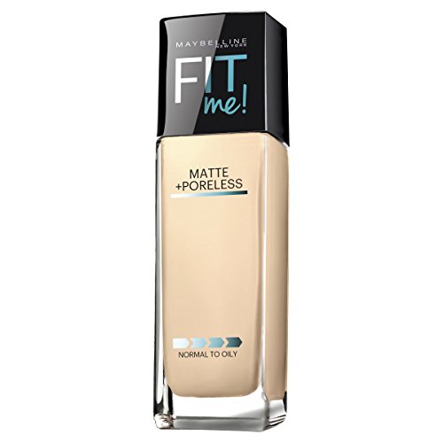 Maybelline Makeup Fit Me Matte + Poreless Liquid Foundation Makeup, Porecelain Shade, 1 fl oz, Only $3.25, free shipping after   using SS