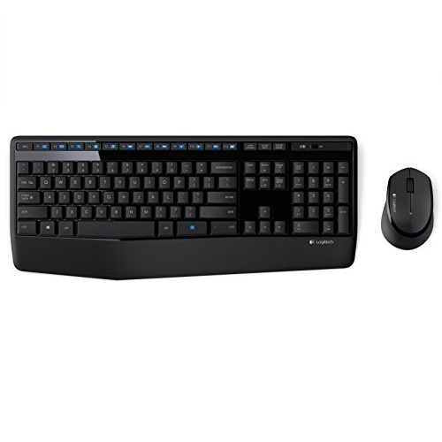 Logitech MK345 Wireless Combo – Full-sized Keyboard with Palm Rest and Comfortable Right-Handed Mouse, Only $34.99