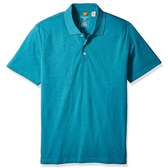 Dockers Men's Washed Pique Polo Short Sleeve With Embroidered Logo $12.10