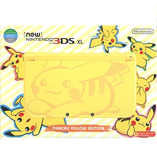 New Nintendo 3DS XL - Pikachu Yellow Edition 皮卡丘版，现仅售$169.99，免运费