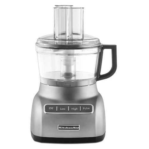 KitchenAid KFP0711CU 7 Cup Food Processor, Contour Silver, Only $57.93, free shipping